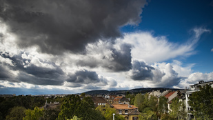Fordulatos időjárás várható pénteken