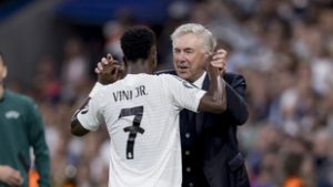 Carlo Ancelotti: Vinícius rendkívüli játékos, biztos vagyok benne, hogy ő nyeri az Aranylabdát