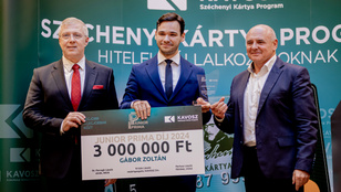 Junior Prima díjas Gábor Zoltán, az Index újságírója