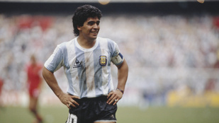 Megtalálták Maradona legszebb gólját, nem az, amelyikre mindenki gondol