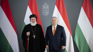 Orbán Viktor a szír ortodox egyház vezetőjével tárgyalt