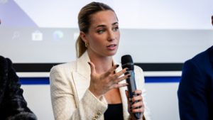 Gulyás Michelle életében először találkozott a Mikulással, fontos dologra hívta fel a figyelmet