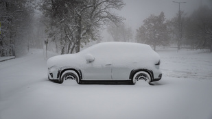 Érkezik a havazás, néhol akár 5 centiméteres hóréteg is kialakulhat