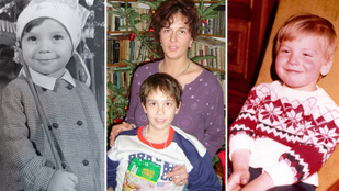 Feladványnak sem rossz, hogy melyik művész látható a gyerekkori karácsonyi fotón