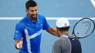 Nem bírt az első kiemelttel Novak Djokovics és Nick Kyrgios alkalmi párosa