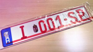 Különleges rendszámok kerülnek forgalomba Magyarországon