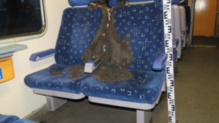 Dühös lett a MÁV-ra, ezért felgyújtotta a vonat üléseit egy férfi
