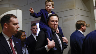 Elon Musk elhagyta a kisfiát, ízekre szedik a techmilliárdost a világhálón