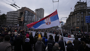 A szerbiai tüntetésekről tárgyalt az orosz Biztonsági Tanács titkára és a szerb miniszterelnök-helyettes