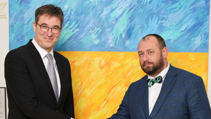 Karácsony Gergely Ukrajna budapesti nagykövetével találkozott