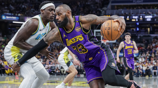 Hiába a kor, Lebron James 40 évesen is képes meccset eldöntő kosarat dobni