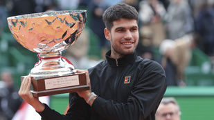 Legyőzhetetlen volt Carlos Alcaraz Monte-Carlóban, elérte a 40 millió dolláros álomhatárt
