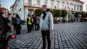 Szerda reggel is kitartanak a tüntetők Orbán Viktor munkahelyénél