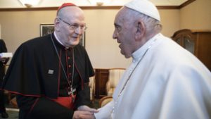 Erdő Péter: Hálát adunk a kegyelmekért, amelyekben Ferenc pápa szolgálata révén részesültünk