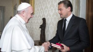 Leonardo DiCaprio is elbúcsúzott Ferenc pápától