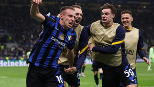 Hétgólos, hosszabbításos futballdráma Milánóban, BL-döntős az Internazionale