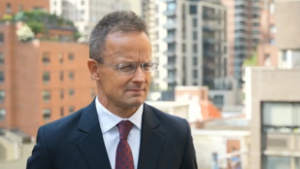 Szijjártó Péter New Yorkban: Háborús veszélyhelyzetben nem lehet fejlődésről beszélni