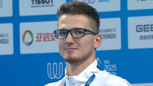 Világcsúccsal lett aranyérmes Kiss Nándor a csengtui világjátékokon