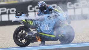Kigyulladó motor miatt kellett megszakítani a magyar MotoGP-hétvége programját