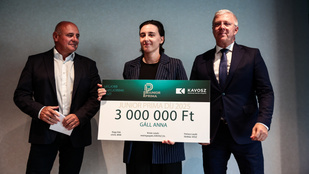 Junior Prima díjas Gáll Anna, az Index újságírója