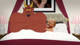 Ezt is megértük: a Sátán terhes lett Donald Trumptól