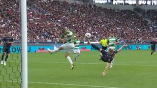 Parádés gólt ollózott a magyar válogatottba meghívott futballista – videó!