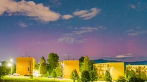 Szemkápráztató égi jelenség világította be az égboltot a Dunakanyarban