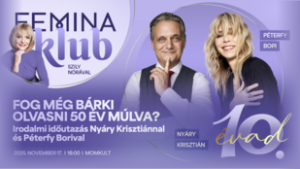 Nyáry Krisztián és Péterfy Bori különleges esten keresi a választ arra, túlélik-e a könyvek a következő 50 évet