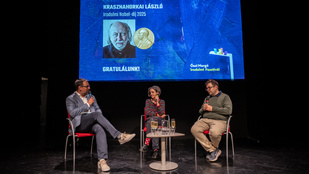 Visítottak, amikor meghallották Krasznahorkai László nevét