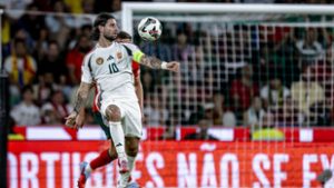 Leborul a portugál sajtó Szoboszlai Dominik lába elé