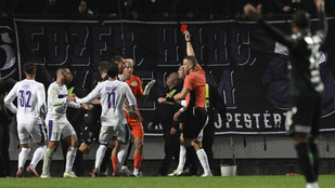 Gróf Dávid megszólalt, miután fellökött egy labdaszedő kisfiút az Újpest–FTC-derbin