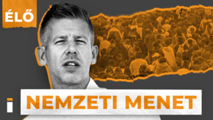 Élőben a Nemzeti Menetről, kövesse velünk Magyar Péter beszédét!