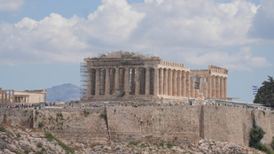 Szenzáció Athénban, 50 év után újra teljes pompájában ragyog a Parthenón