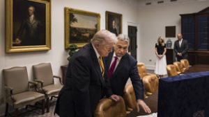 Donald Trumpot érezhetően meglepte Orbán Viktor váratlan kijelentése