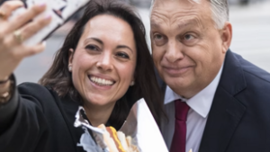 Orbán Viktor belekóstolt az amerikai életérzésbe, hot dogozni vitte a lányát