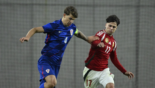 Horvátország legyőzte U21-es válogatottunkat, távolodik az Eb-kijutás reménye