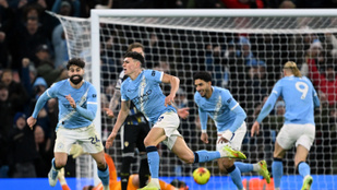 Álomkezdés után döbbenetes összeomlás, de a végén így is a Manchester City örülhetett