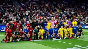 Legendák fociznak Budapesten a Bajnokok Ligája-döntő előtt