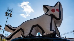 Elnézést kért a Muzsikus Cigányok parkjában kihelyezett vécékefékért a Kutyapárt