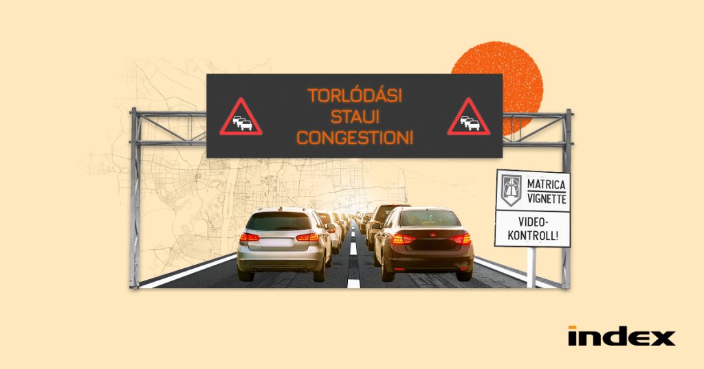 Sérült autóból kiszállt személyt gázolt el egy autó és egy kamion az M6-oson