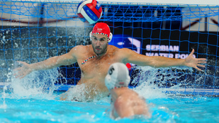 Magabiztosan nyerte a csoportrangadót az Eb-n a magyar férfi pólóválogatott