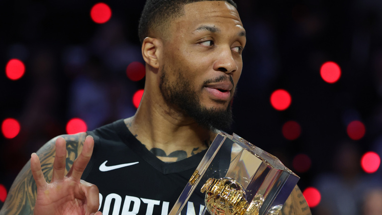 Az idényben még egy percet sem játszott, mégis megnyerte a mesterlövészek versenyét – videó!